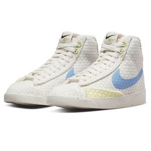 COPY - Nike Blazer Mid 77 Next Nature 'Hemp Sail University Blue DV2173-100 Wom…